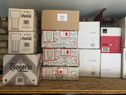 Horecamateriaal en glazen allerlei, Verzamelen, Glas en Drinkglazen, Zo goed als nieuw, Ophalen