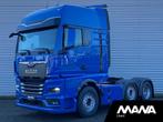 MAN TGX 26.480 480PK 6x2 Sideskirts Led Airco Bluetooth Navi, Automaat, Stof, Zwart, Blauw