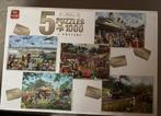 5 puzzels van 1000 stuks, Ophalen of Verzenden, Zo goed als nieuw