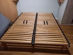 Sommier sur pieds 160x200 (ou 2 de 80x200), Enlèvement ou Envoi, Comme neuf, Sommier