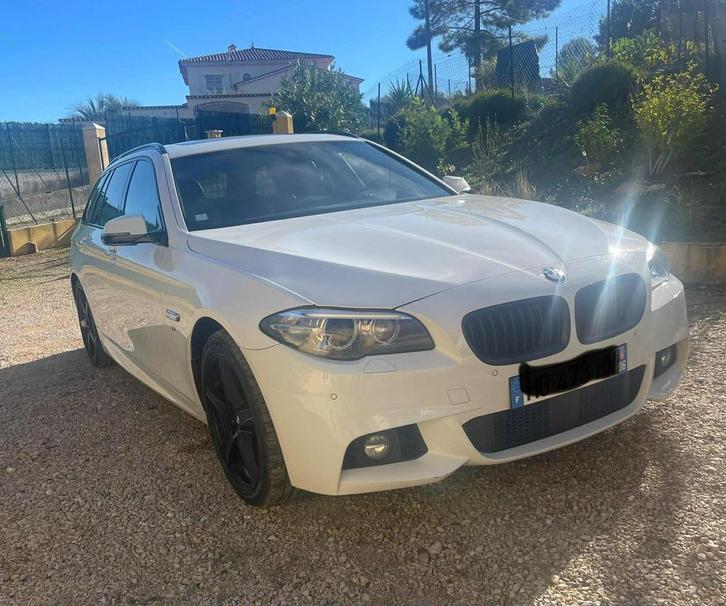 BMW 535XD, Auto's, BMW, Particulier, 5 Reeks, ABS, Diesel, Euro 6, Break, 5 deurs, Automaat, Wit, Zwart, Leder, Vierwielaandrijving