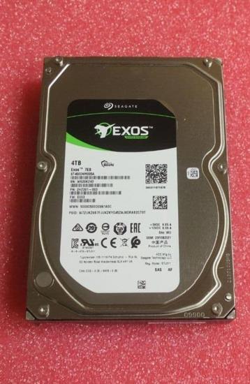 4 x seagate exos 4TB - 7e8 - SATA beschikbaar voor biedingen