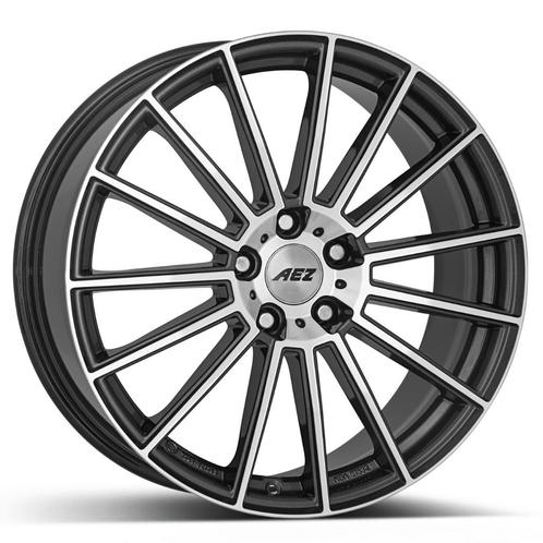 AEZ Steam Graphite velg met band x 4, Auto-onderdelen, Banden en Velgen, Banden en Velgen, Zomerbanden, 18 inch, 225 mm, Personenwagen