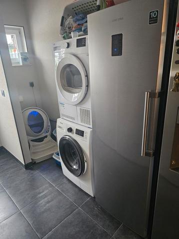 Diepvriezer Samsung, Elektronische apparatuur, Vriezers en Diepvrieskisten, Gebruikt, Minder dan 60 cm, 160 cm of meer, Energieklasse A of zuiniger