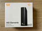WD Elements Desktop 12TB - Hardeschijf, Computers en Software, Harde schijven, Nieuw, Desktop, Extern, 12TB