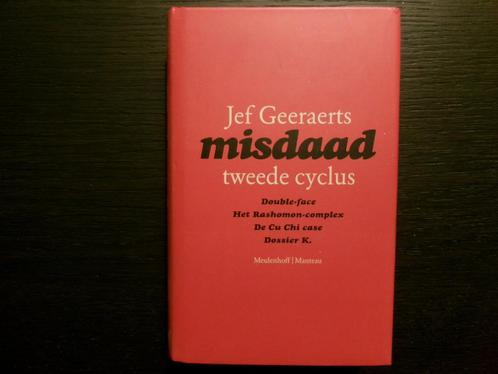 Jef Geeraerts  -Misdaad tweede cyclus-, Boeken, Detectives, Ophalen of Verzenden