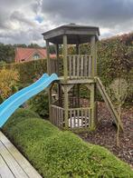 Houten speeltuig met schuifaf, Ophalen, Gebruikt, Hout