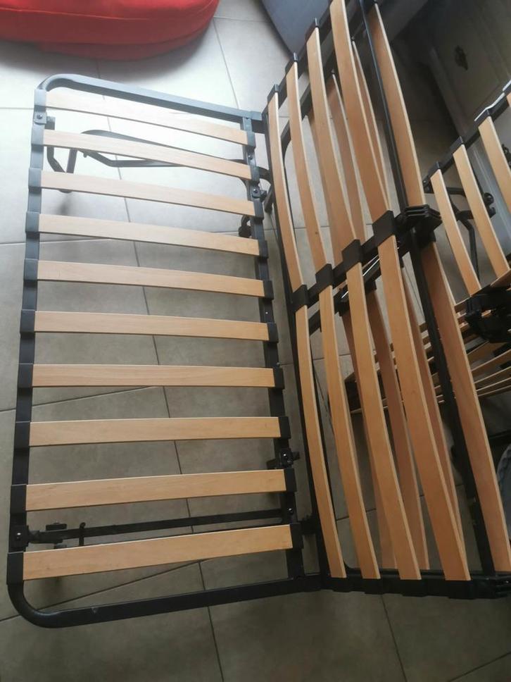 lycksele ikea plooi bank 2 pers., Huis en Inrichting, Slaapkamer | Slaapbanken, Gebruikt, Ophalen