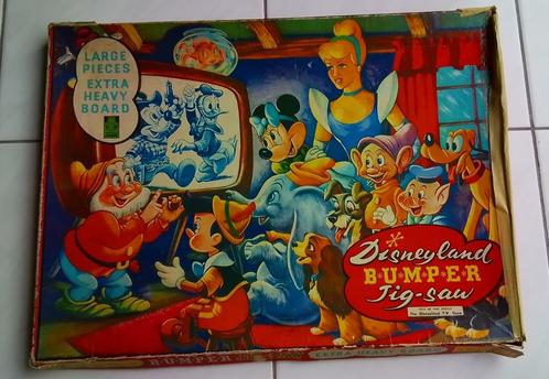 Vintage Disney puzzel 60 stukjes, Hobby & Loisirs créatifs, Sport cérébral & Puzzles, Enlèvement ou Envoi