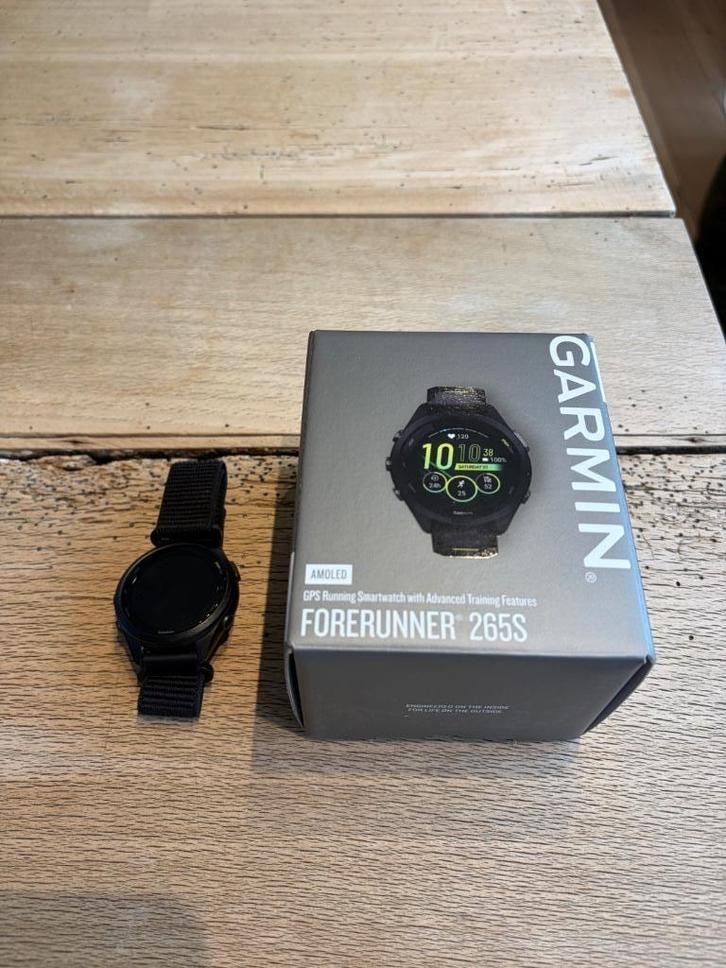 Garmin Forerunner 265s – in topstaat, Handtassen en Accessoires, Sporthorloges, Zo goed als nieuw, Ophalen of Verzenden