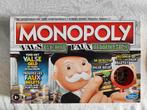 Monopoly Vals Geld, Trois ou quatre joueurs, Enlèvement, Comme neuf, HASBRO