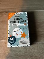 Kaartje mijlpalen 1ste levensjaar baby- niet gebruikt, Verzamelen, Ophalen, Zo goed als nieuw