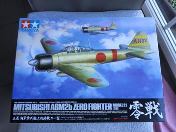 Mitsubishi A6M2b Zero Fighter 1/32 Tamiya disponible aux enchères