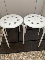 Gratis twee IKEA krukjes, Maison & Meubles, Tabourets, Enlèvement