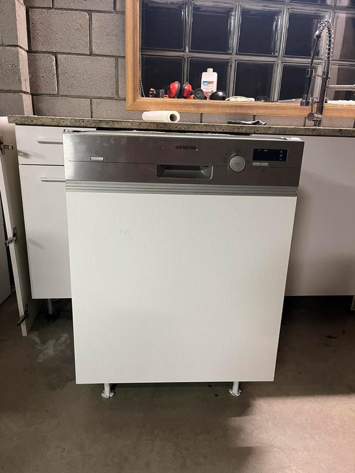 Siemens inbouw vaatwasser, Elektronische apparatuur, Vaatwasmachines, Zo goed als nieuw, Inbouw, 85 tot 90 cm, 45 tot 60 cm, Eco programma