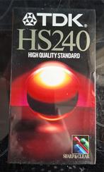TDK HS240 VHS-videocasette 4 stuks NIEUW, Audio, Tv en Foto, Videospelers, Ophalen of Verzenden, Nieuw, Videoband