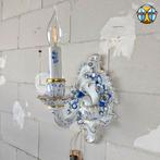 Vintage Dresden Keramieken Schierholz Plaue wandlamp (1967), Ophalen of Verzenden, Zo goed als nieuw, Overige materialen, Rococo
