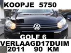 VW  GOLF  6  TOPAANBIEDING!!!!!!!!!!!!!!!!!!!!!!!!!!!2011, Euro 5, Bedrijf, 1400 cc, Golf