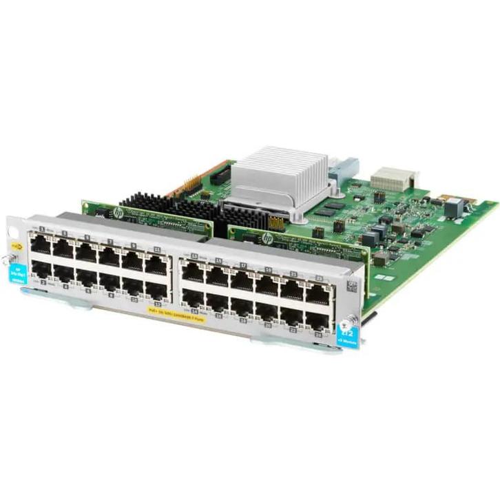 HP Aruba 24-port PoE+ 1GbE ZL2 V3 Module J9986A, Computers en Software, Netwerk switches