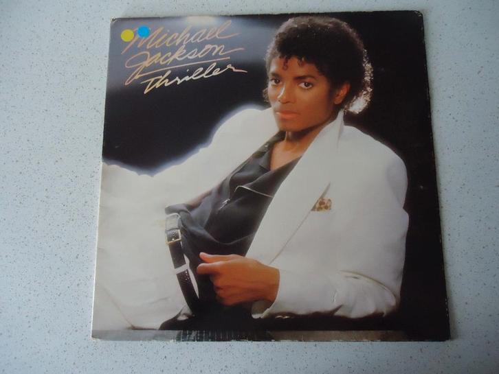 LP van "Michael Jackson" Thriller anno 1982., Cd's en Dvd's, Vinyl | Pop, Gebruikt, 1980 tot 2000, 12 inch, Ophalen of Verzenden