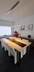 Meubelset eetkamer, Ophalen, Zo goed als nieuw, Modern, 6 tot 8 stoelen