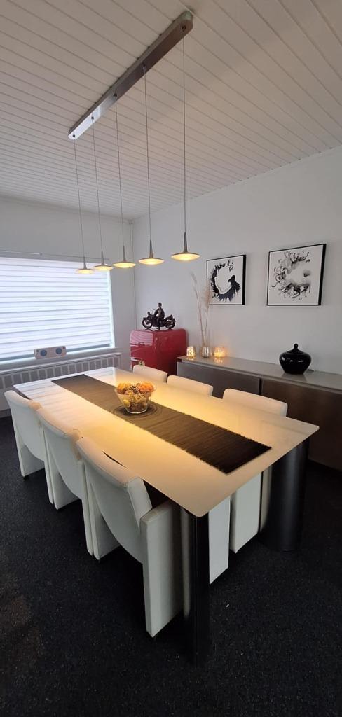 Meubelset eetkamer, Huis en Inrichting, Complete eetkamers, Zo goed als nieuw, 6 tot 8 stoelen, Ophalen