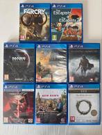 Lot 8x Games PS4, Ophalen of Verzenden, Zo goed als nieuw, Online