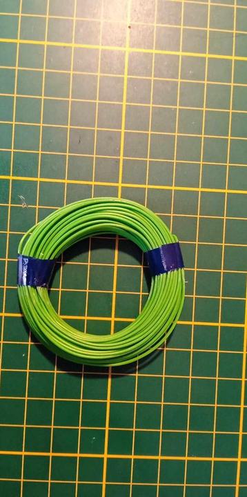 Viessmann groene kabel 0,14 x 10 m | Marklin Roco, Hobby en Vrije tijd, Ophalen, Nieuw, Locomotief, Roco