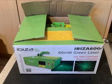 Ibiza laser vert 60mw