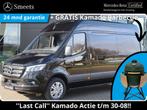 Mercedes-Benz Sprinter 317 CDI L2H2 LED 17"LM VOORBER. 3.5T, Auto's, Stof, Zwart, 4 cilinders, Zwart