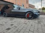 Mercedes C300de met garantie tot 05/2025, Autos, Carnet d'entretien, Cuir, Noir, Classe C