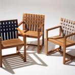 Exclusieve Set 4x RODA network 159 Tuinstoelen (design), Tuin en Terras, Tuinsets en Loungesets, Ophalen, Teakhout, Nieuw, Tuinset