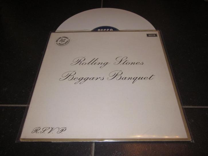 ROLLING STONES - Beggars Banquet Ltd Color vinyl 1978, Cd's en Dvd's, Vinyl | Rock, Gebruikt, Poprock, 12 inch, Ophalen of Verzenden