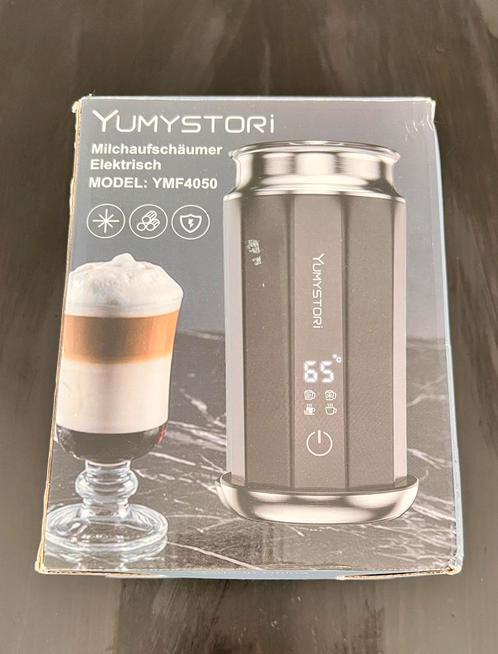 YUMYSTORI elektrische melkopschuimer — model YMF4050, Elektronische apparatuur, Melkopschuimers, Zo goed als nieuw, Elektrische melkopschuimer
