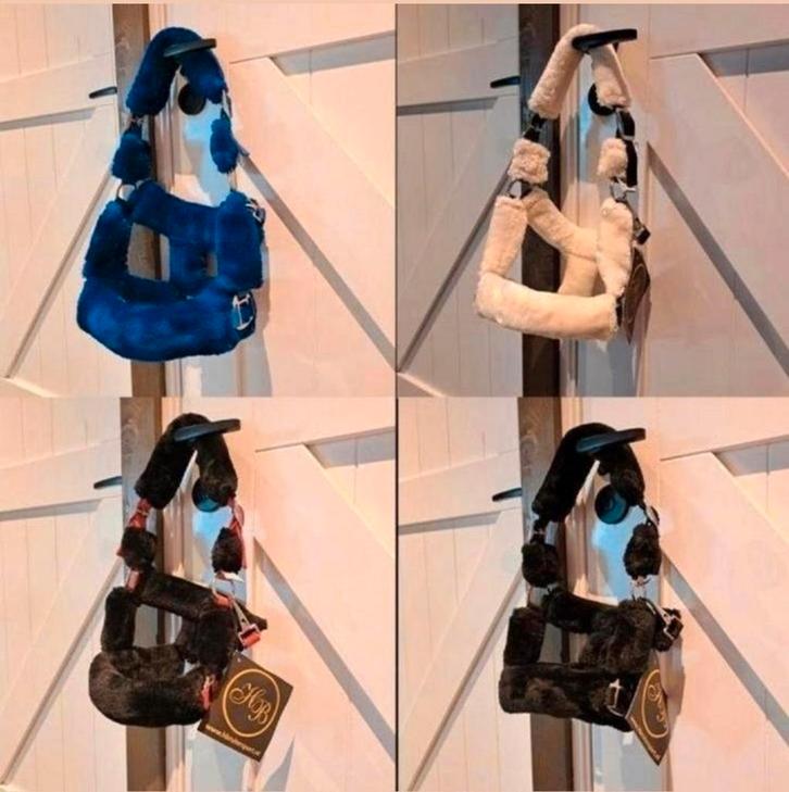 Grote partij halsters, NIEUW, Dieren en Toebehoren, Paarden en Pony's | Hoofdstellen en Tuigage, Nieuw, Ophalen