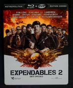 Coffret Steelbook Blu Ray + DVD du film Expendables 2, Comme neuf, Coffret, Enlèvement ou Envoi, Action