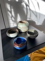 4 vases - bols vintage, Enlèvement ou Envoi