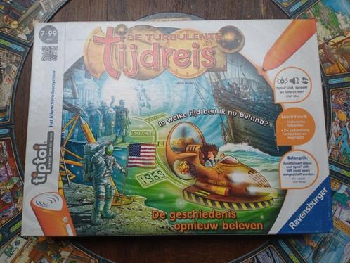 Tiptoi  De turbulente tijdreis.  Ravensburger 7-99 jaar, Kinderen en Baby's, Speelgoed | Educatief en Creatief, Zo goed als nieuw