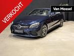 Mercedes-Benz C-Klasse Cabriolet C 180 AMG Line, Auto's, Automaat, 4 deurs, Zwart, 4 cilinders