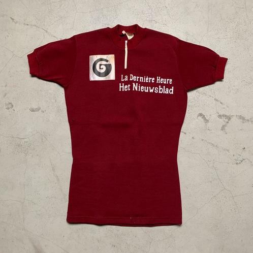 Ronde van België jaren 70 puntentrui koerstrui wielertrui, Fietsen en Brommers, Fietsaccessoires | Fietskleding, Gebruikt, Bovenkleding