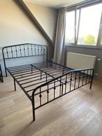 Zwart bed, Huis en Inrichting, Ophalen, Zwart, Zo goed als nieuw, Metaal