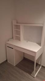 Bureau Ikea blanc, Maison & Meubles, Bureaux, Enlèvement, Utilisé, Bureau