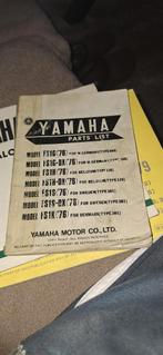 Yamaha parts boek, Ophalen