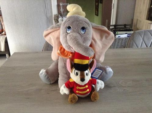 Disney Dumbo pluche speelset (20-33 cm), Kinderen en Baby's, Speelgoed | Knuffels en Pluche, Zo goed als nieuw, Olifant, Ophalen of Verzenden
