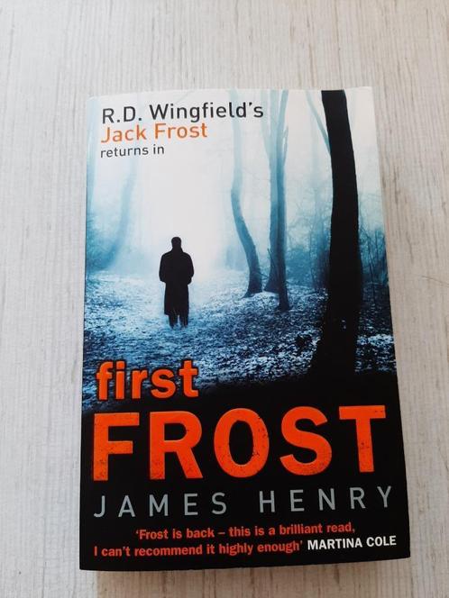 James Henry: First  Frost, Boeken, Thrillers, Zo goed als nieuw, Europa overig, Ophalen of Verzenden
