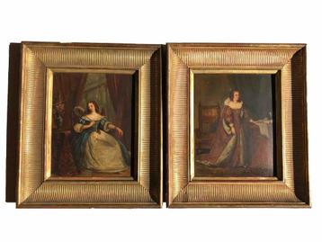 Paar frames uit de 19e eeuw/Franse adel/periode