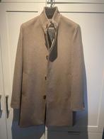 Beige mantel, Kleding | Heren, Jassen | Winter, Ophalen, Maat 52/54 (L), Beige, Zo goed als nieuw