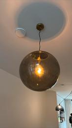 Plafond lamp, industrieel rond, zwart!, Huis en Inrichting, Ophalen, Zo goed als nieuw