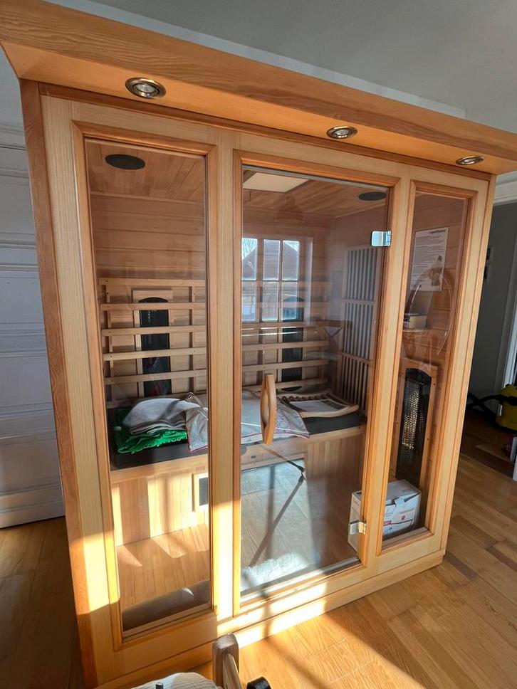 Infrarood Sauna infraplus 3 Trendy met kleurentherapie, Sport en Fitness, Sauna, Gebruikt, Infrarood, Ophalen