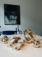 Service à thé doré Rieber Bavaria, Antiquités & Art, Antiquités | Services (vaisselle) complet, Enlèvement